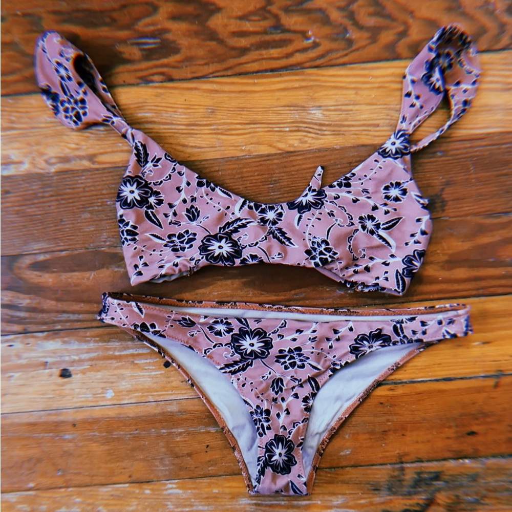 For Love And Lemons Two Piece Swim Suit